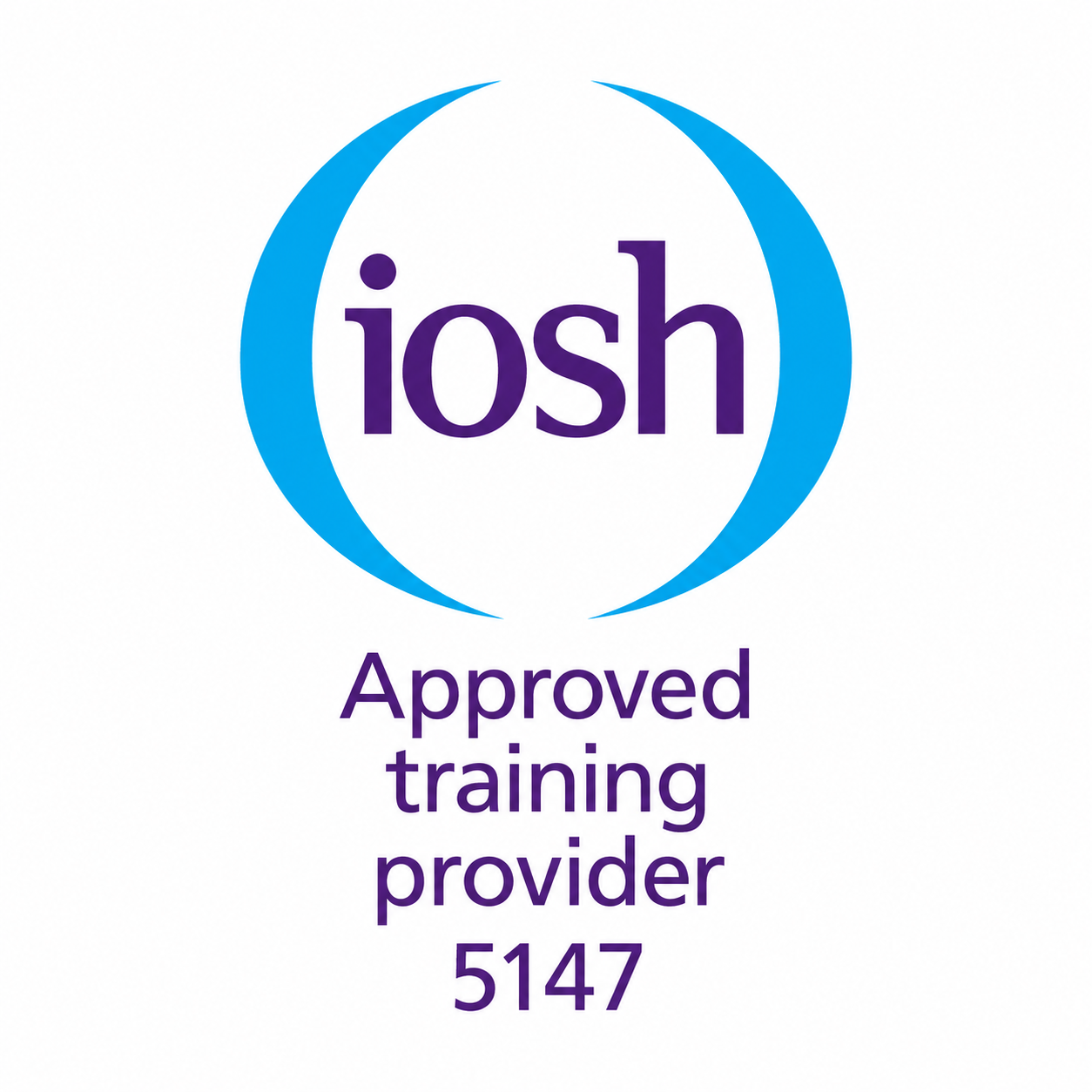 IOSH Approved Training Provider logo for Safe Start Safety & Training with provider number 5147